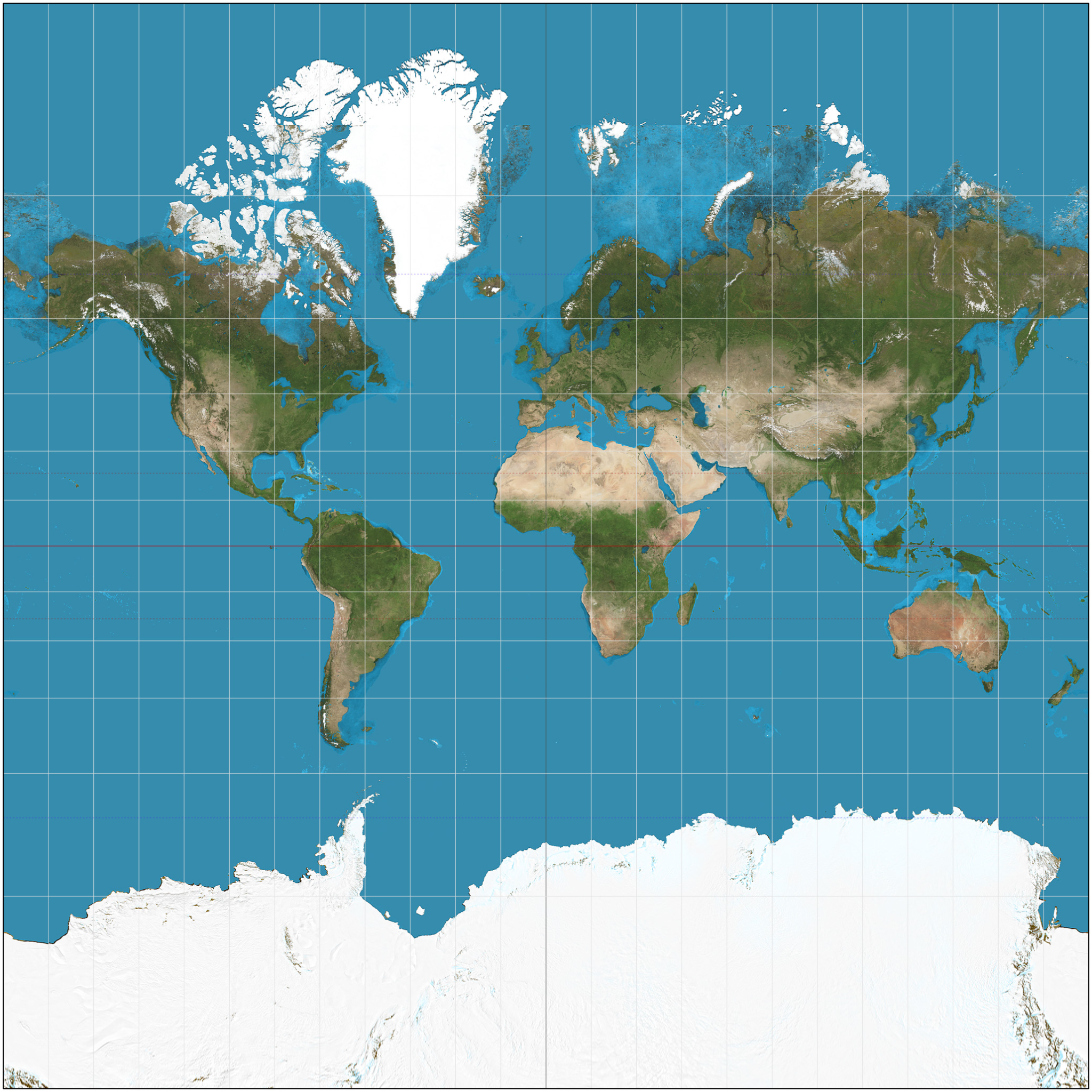 Faida Na Hasara 20 Za Makadirio Ya Mercator Ablison