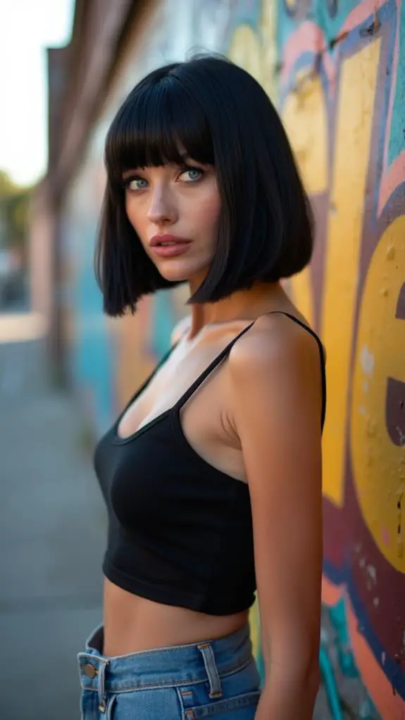 chic modern haircut style