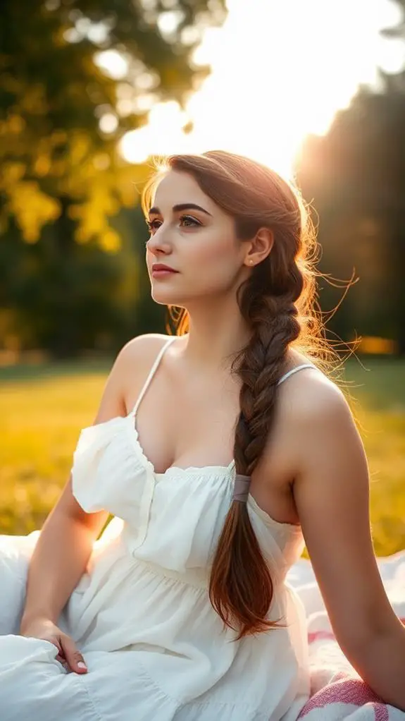 covenant inspired braided hairstyle