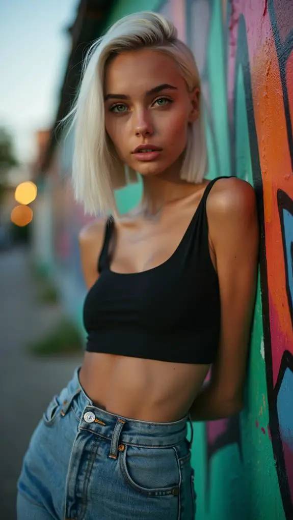 stylish inverted bob haircut