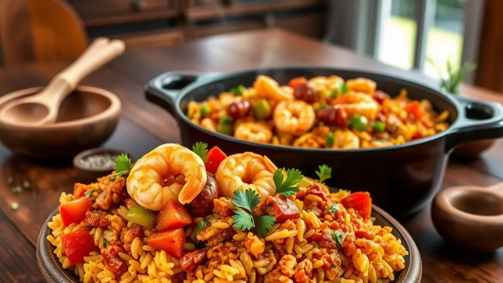 authentic creole rice dish