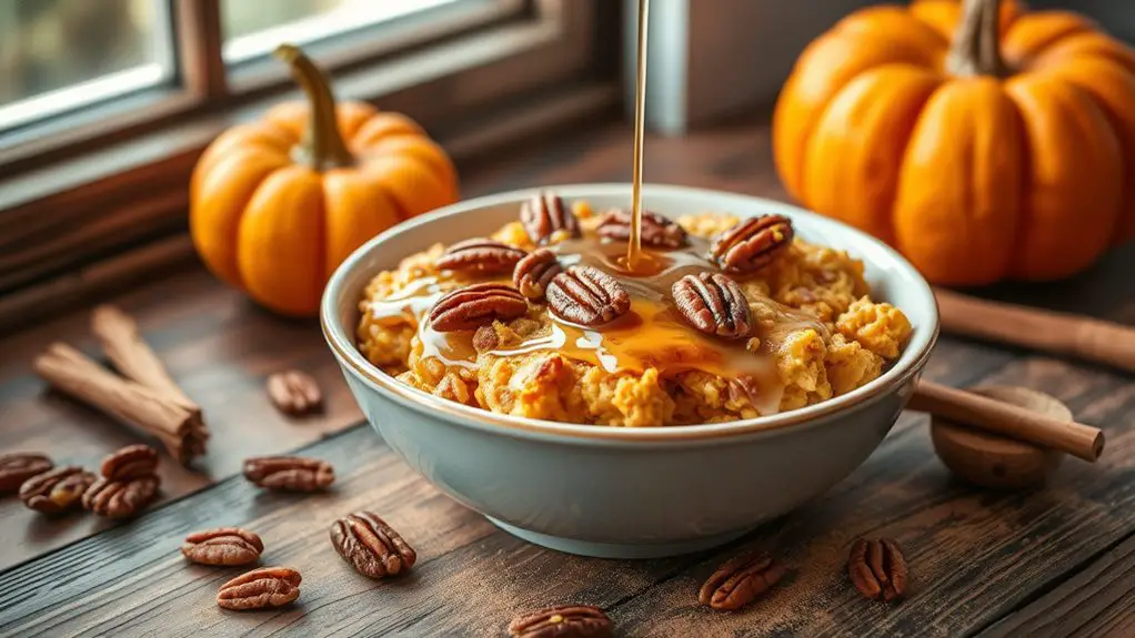 autumn inspired baked oatmeal