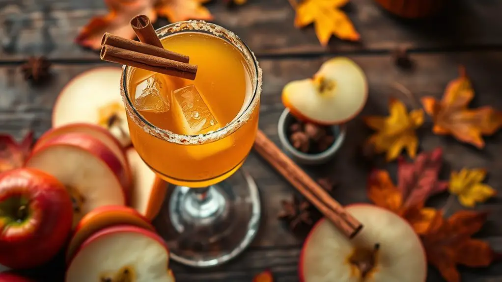 autumn inspired cocktail delight