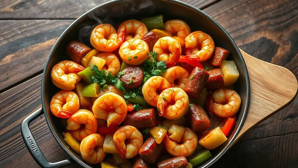 cajun one pan dinner