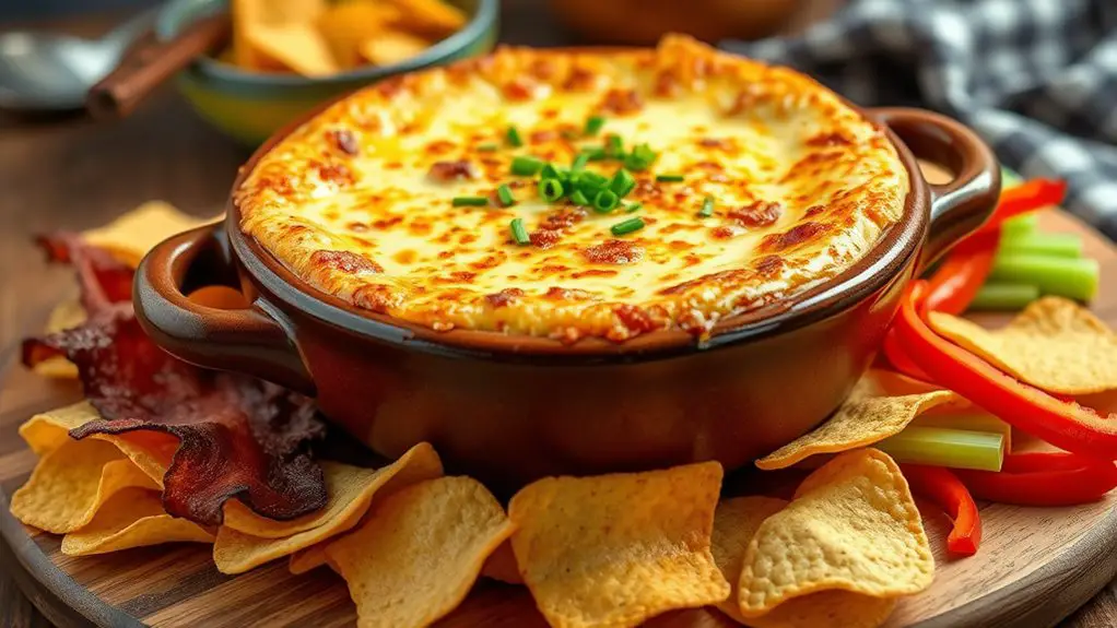 cheesy bacon dip recipe