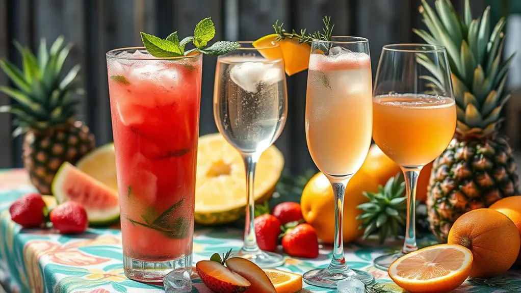 chilled beverages for summer