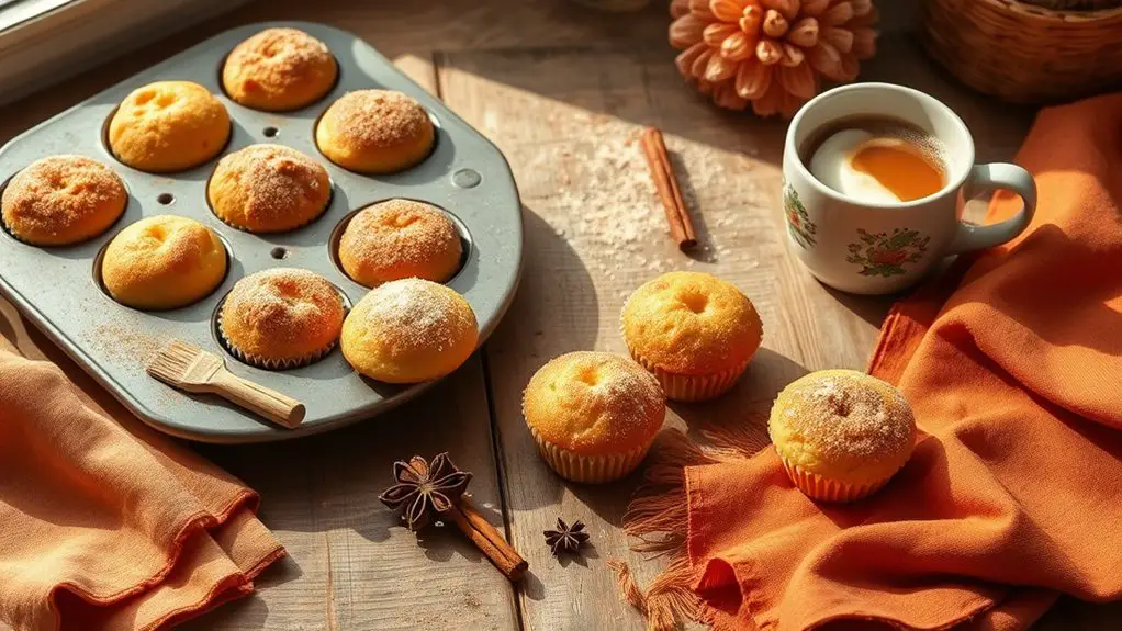 cinnamon sugar doughnut muffins