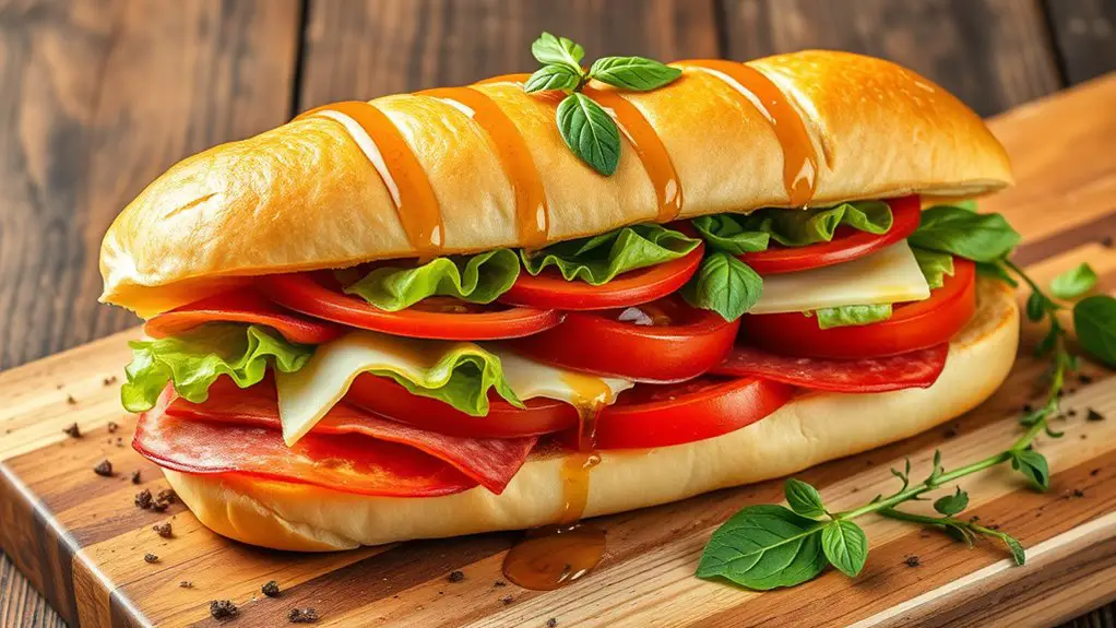 classic italian hoagie delight