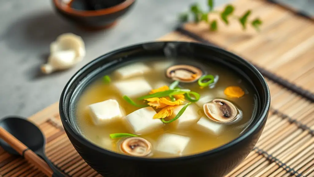 classic japanese clear soup