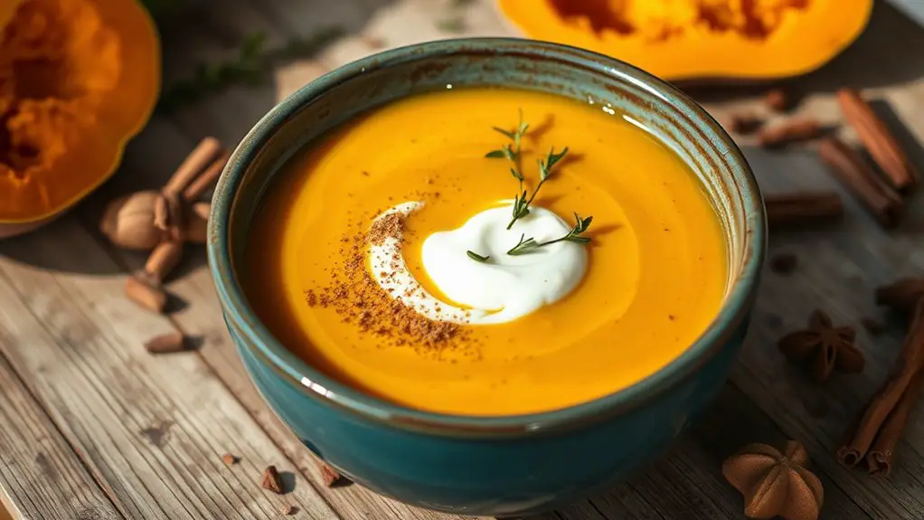 creamy butternut squash soup