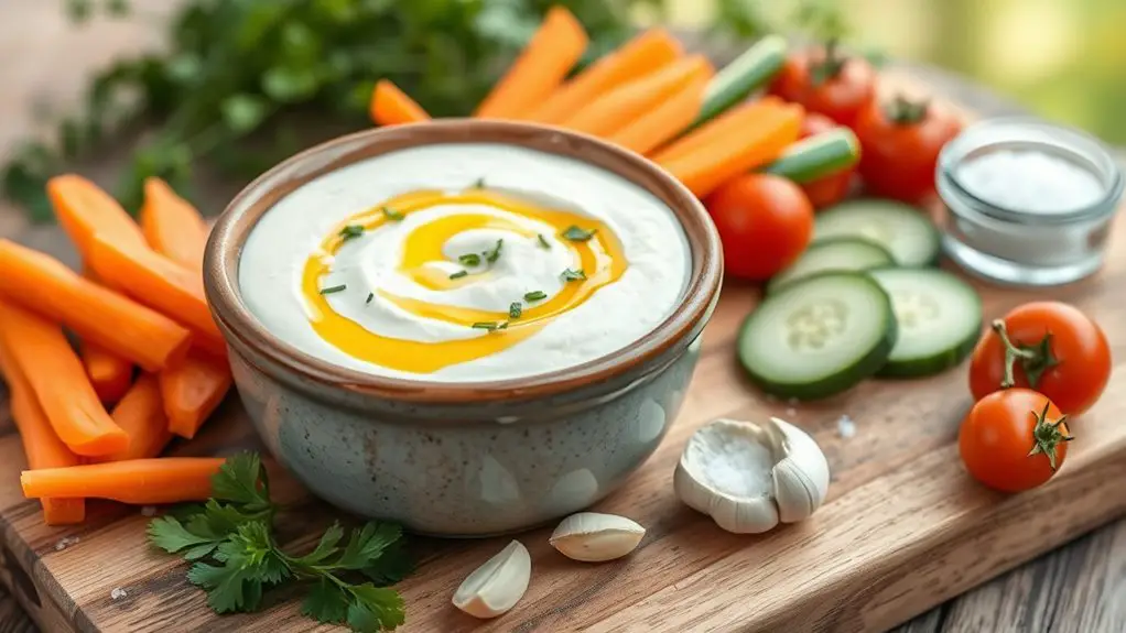 creamy white bean dip