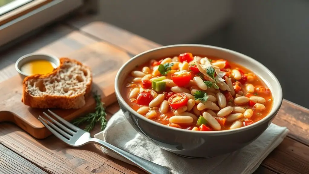 creamy white bean soup