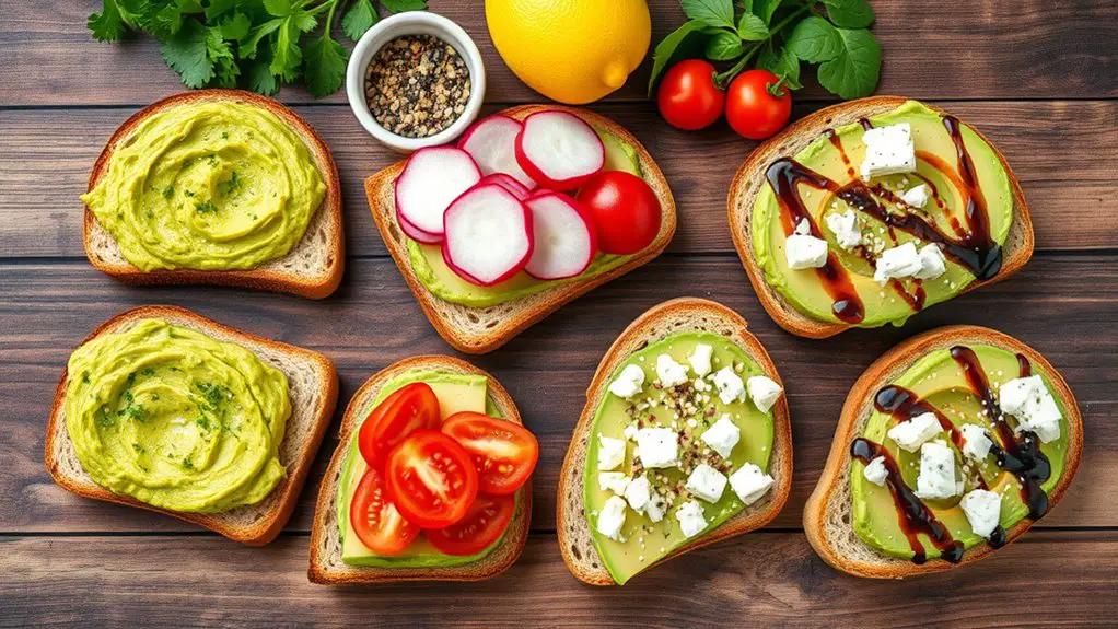 creative avocado toast ideas