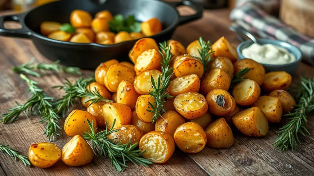 crispy flavorful potato dish