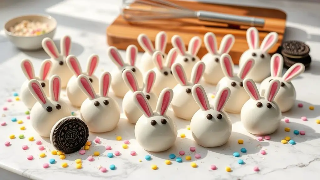 cute chocolate bunny treats