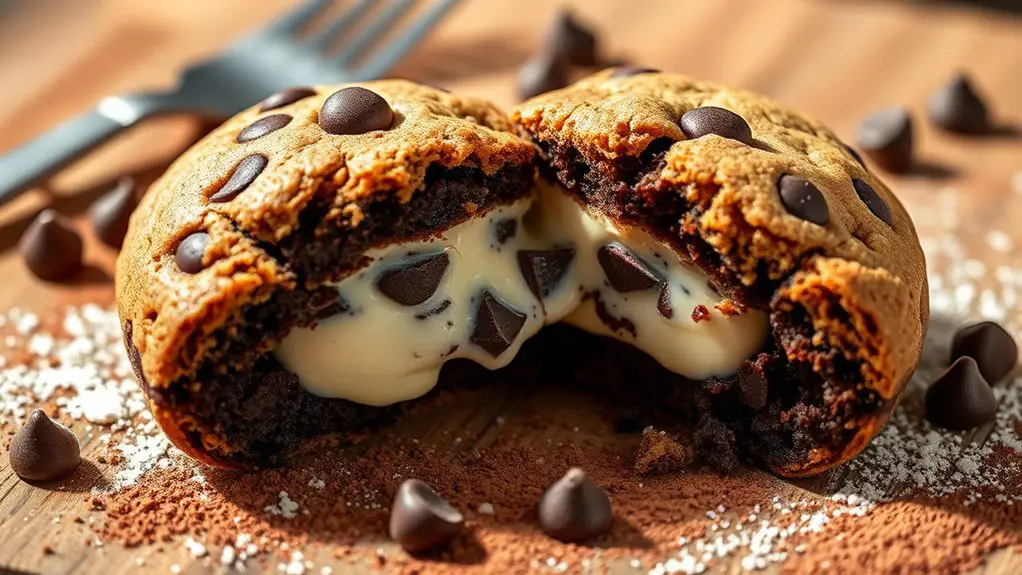 decadent dessert cookie fusion