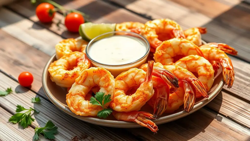 delicious air fryer shrimp