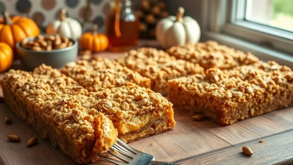 delicious autumn dessert bars