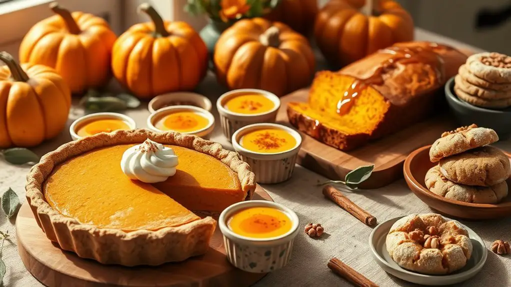 delicious autumn pumpkin treats