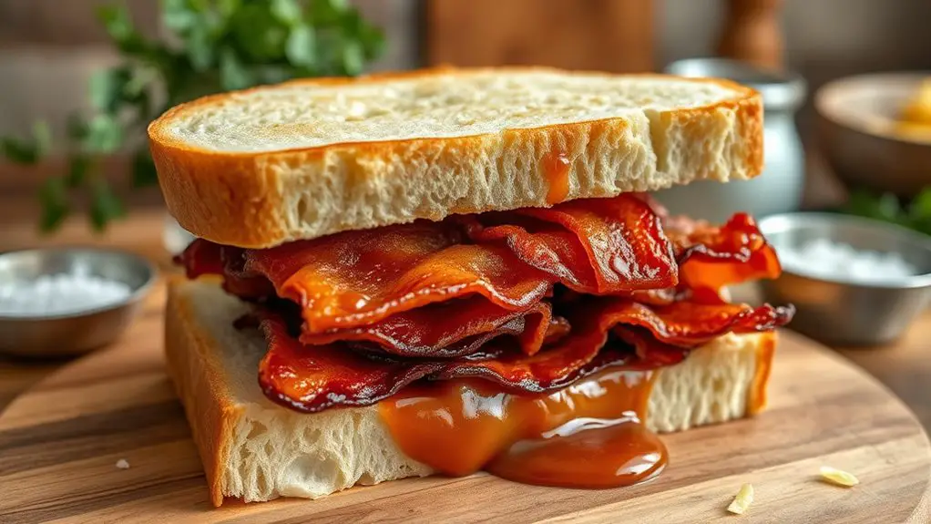 delicious bacon sandwich recipe