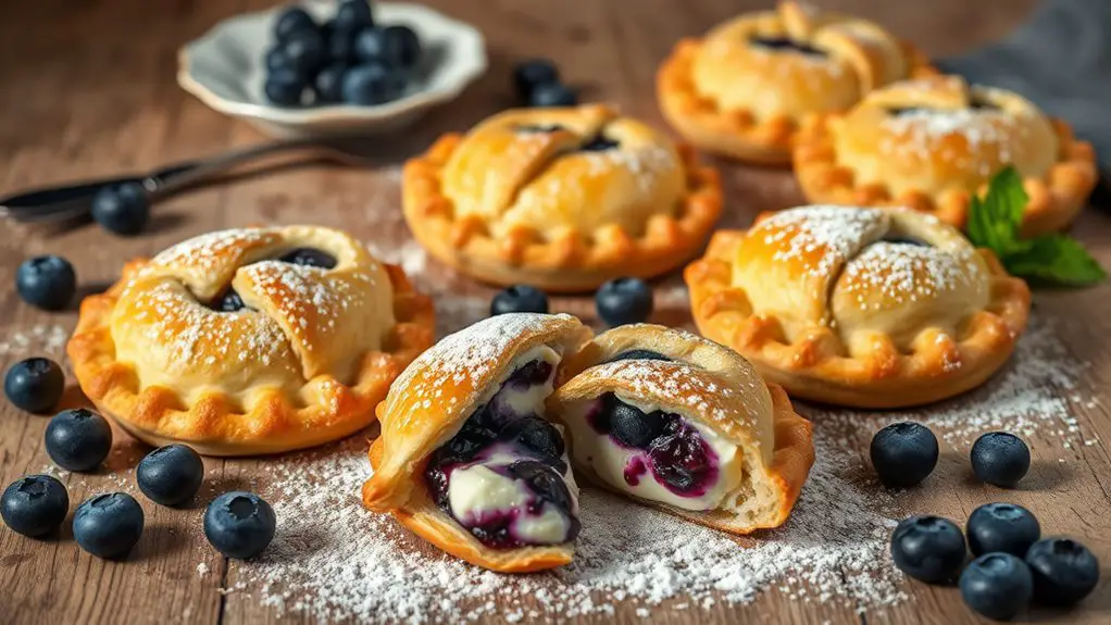 delicious blueberry hand pies