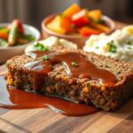 delicious brown gravy meatloaf