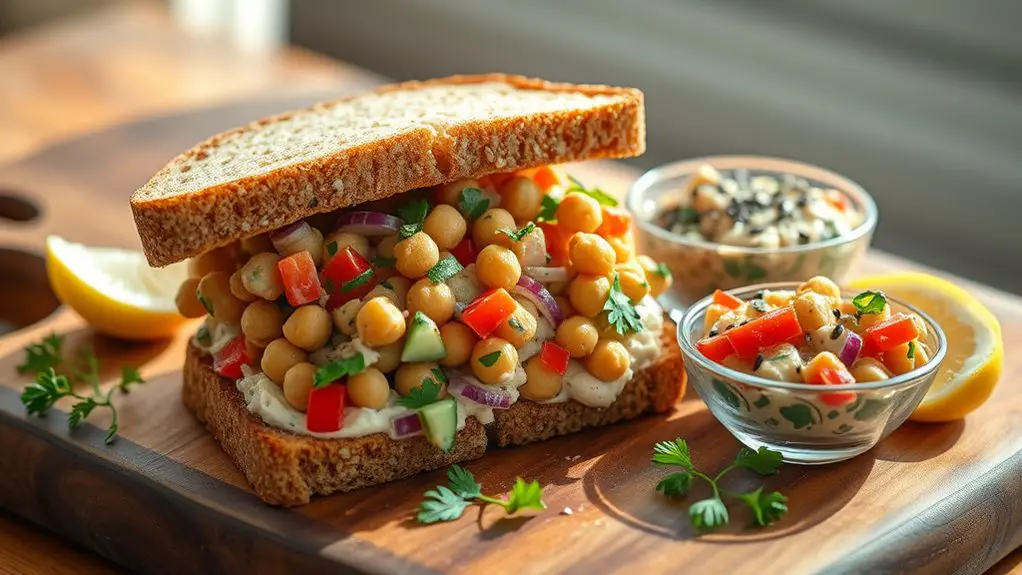 delicious chickpea salad delight