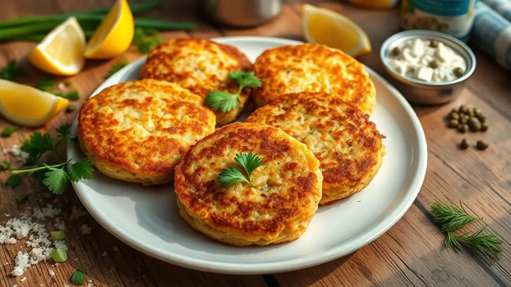 delicious homemade tuna cakes