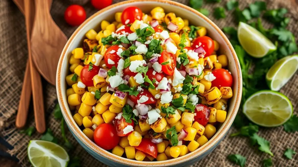 delicious mexican corn salad