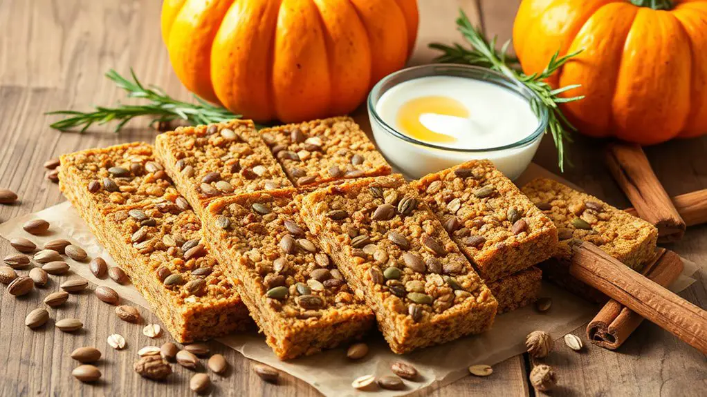 delicious pumpkin granola treats