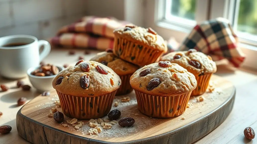 delicious raisin bran muffins