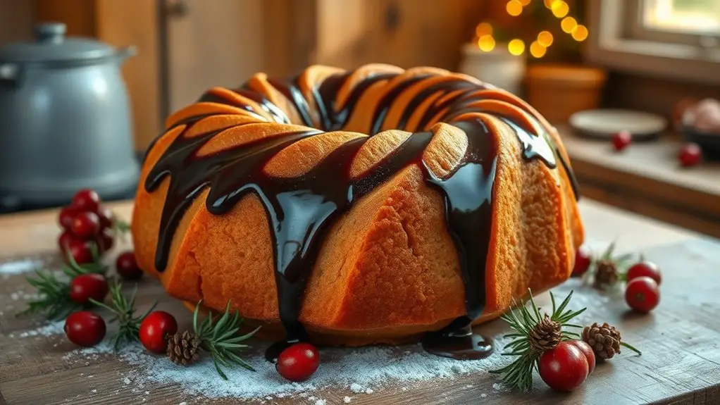 delicious rum bundt cake