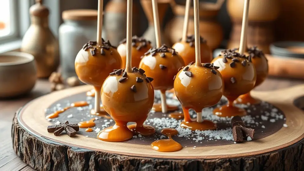 delicious salted caramel treats