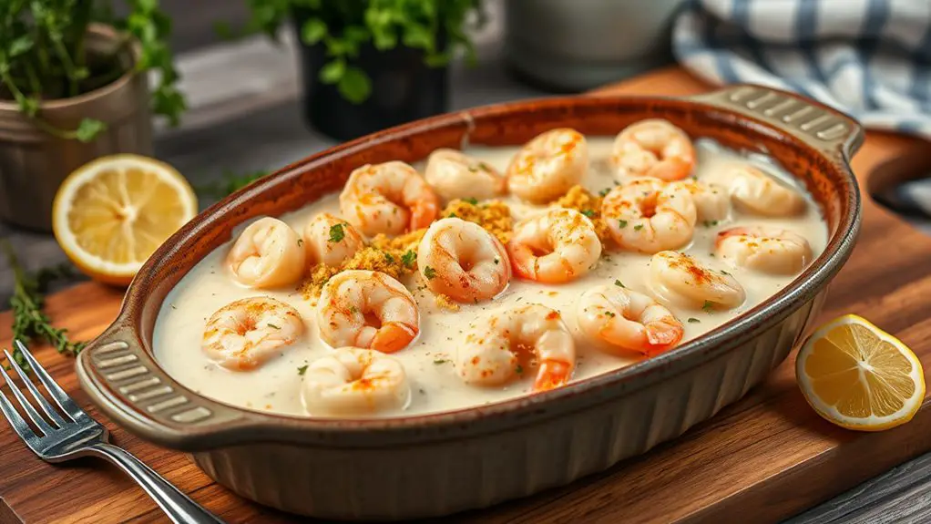 delicious seafood casserole dish