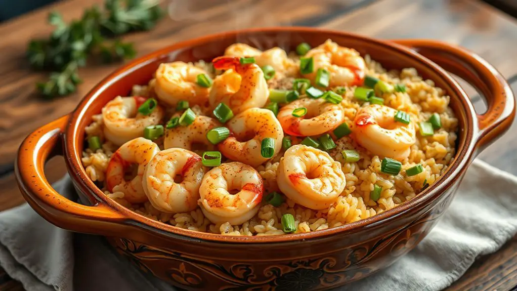 delicious spicy shrimp dish