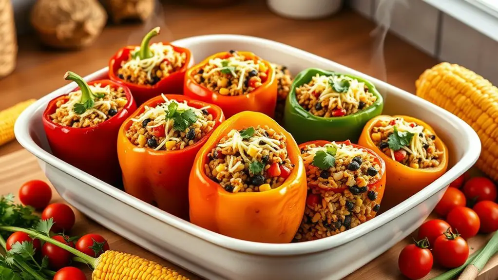 delicious stuffed bell peppers