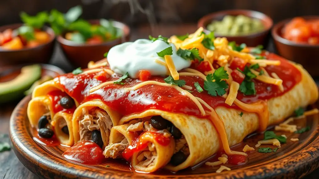 delicious tex mex dish