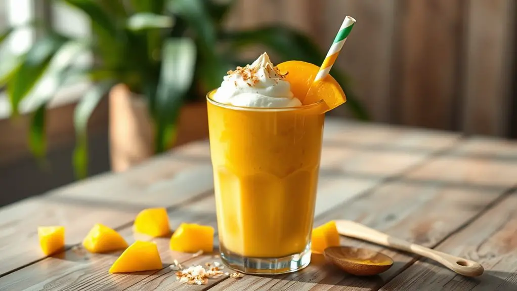 delicious tropical mango blend