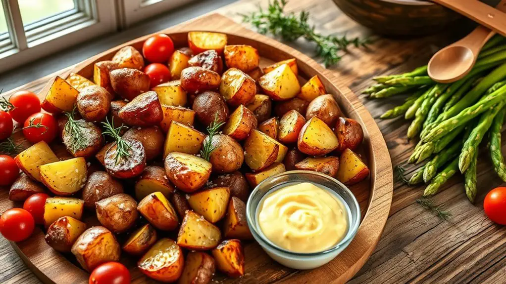 deliciously roasted red potatoes