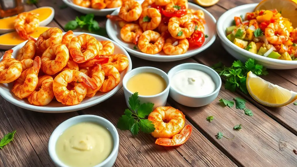 diverse shrimp seasoning options