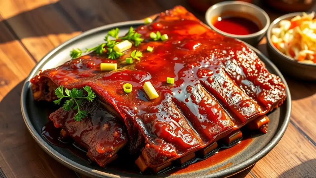 flavorful barbecue rib delight