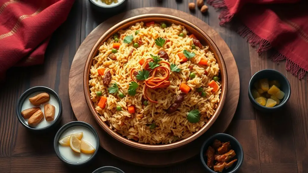 flavorful spiced vegetable rice