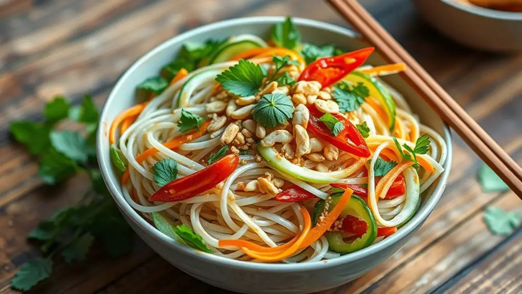 flavorful vietnamese noodle salad