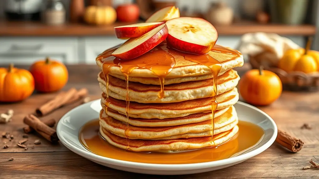 fluffy apple pancake delight