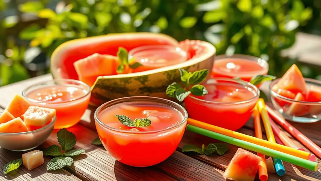 fruity jello shot delights