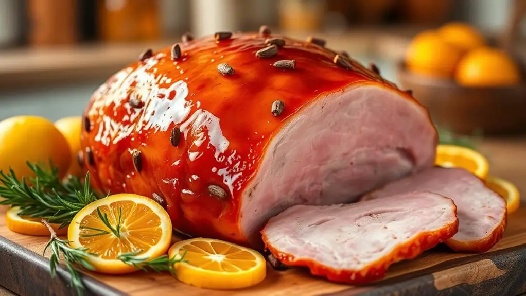 ginger ale glazed ham