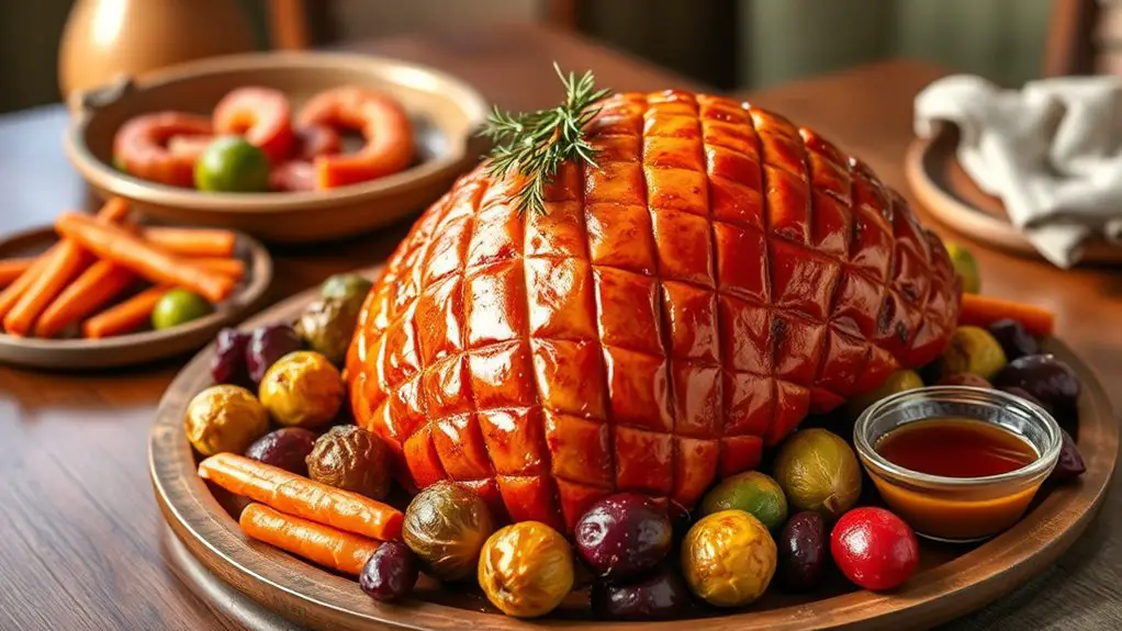 glazed classic baked ham