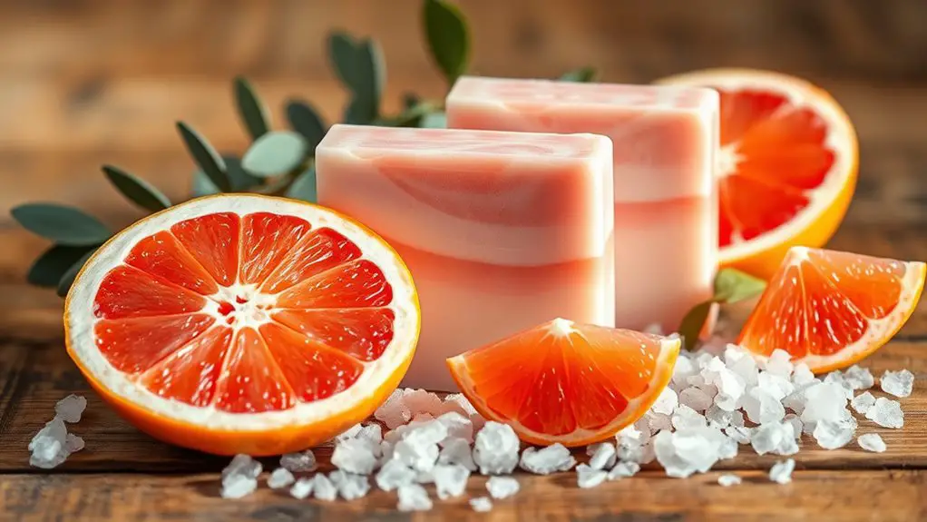 grapefruit himalayan salt bars