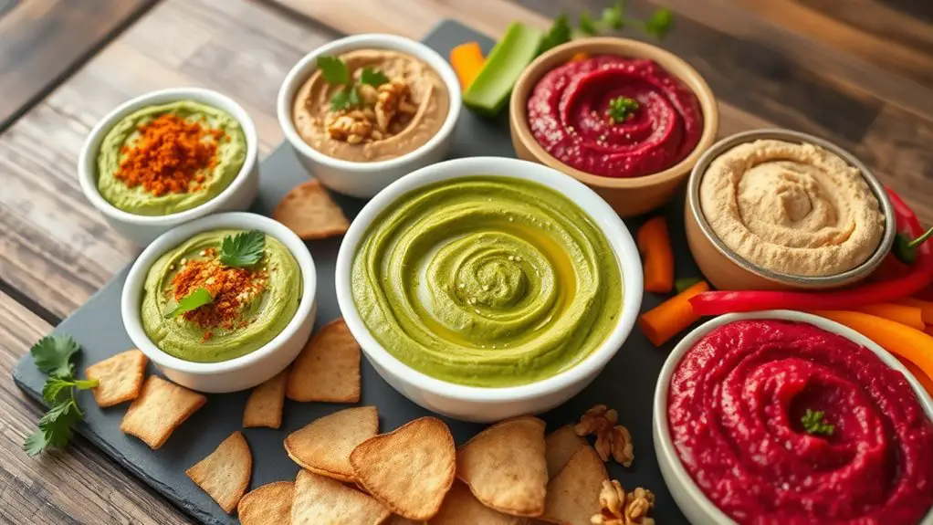 healthy flavorful dip options