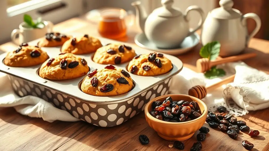 healthy raisin bran muffins